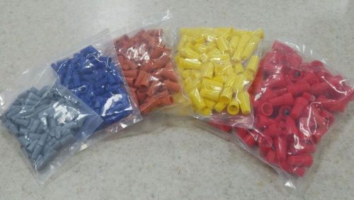 500 pcs wire twist nut connectors - screw on nuts for sale
