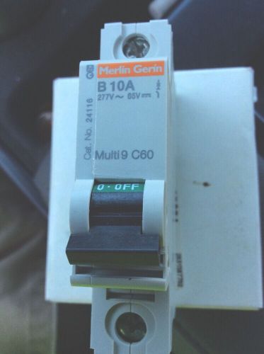 Mg24116 circuit breaker, b curve, 1 pole, 10a for sale
