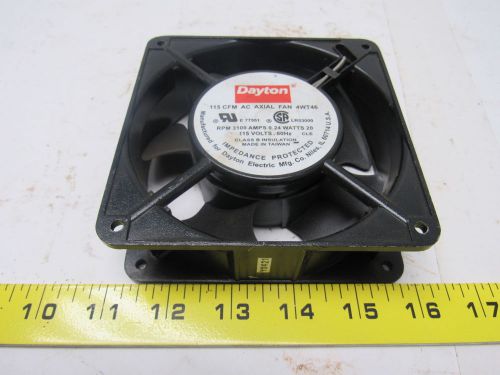 Dayton 4wt46 115 cfm ac axial fan 3100rpm 0.24a 20w 115v 60hz for sale