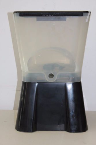 TableCraft 953 3 Gallon Beverage Dispenser Black &amp; Clear NEW! S#63