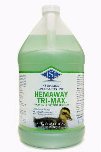 Hemaway Tri-Max Enzymatic Detergent Medical Instrument Cleaner (1 gal) H7605
