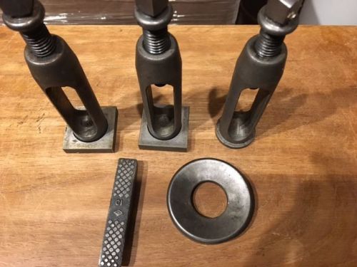 Three (3) Lathe Rocker Tool Posts (Williams?)