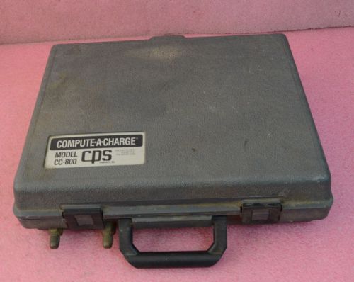 CPS Compute-A-Charge Refrigerant Charging Scale Model CD-800.