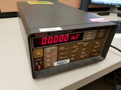 keithley 263 Calibrator / Source works but needs adjustment