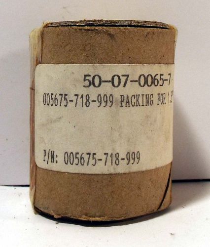 1 NEW MASONEILAN 005675-718-999 PACKING FOR 1.5&#034; 41611 VALVE NIP