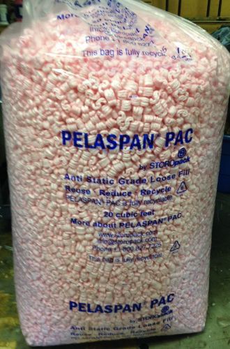 PACKING PEANUTS 20 CUBIC FT BAG PINK