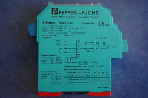 PEPPERL+FUCHS SMART Transmitter Power Supply KCD2-STC-Ex1 (KCD2STCEX1)
