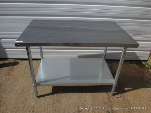 New Stainless Steel Work Prep Table 48&#034; x 30&#034; , NSF