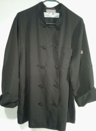 CHEF DESIGN Chef&#039;s coat jacket Black M-RG