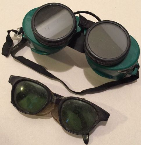 Vintage Jackson Products 70 Series Welding Goggles W/ Elastic Strap Steam Punk
