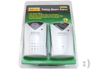 HomeSafe Safety Beam Laser Motion Detector Sensor Alarm and Visitor Alert System