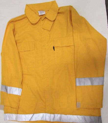 Crew Boss National Fireman Fire Fighter Yellow XXL Dupont Nomex IIIA Reflective