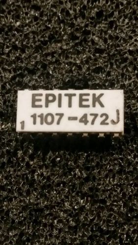 EPITEK - 472J METALLIZED POLYPROPYLENE FILM CAPACITORS 1107-472J, NEW