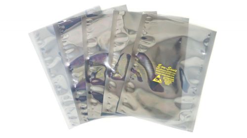 100 ESD Anti-Static Shielding Bags, 5&#034;x8&#034;in (Inner Diameter),Open-Top, 3.1mil
