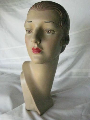 Mannequin Head ...art deco style, quality resin, exact replica original beauty