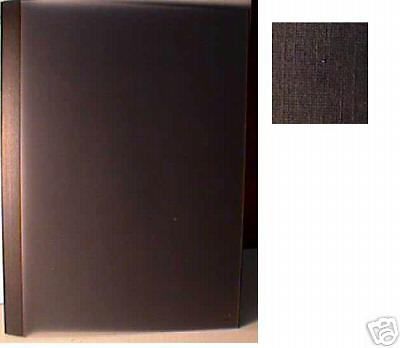 100 Black Thermal Binding Covers, 1/8&#034; 3mm(10-28 pgs)