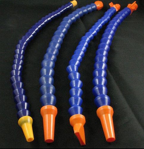 Nice round/flat nozzle flexible plastic water oil coolant pipe for cnc lathe for sale