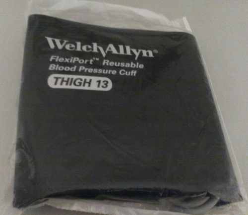 Welch Allyn Flexiport Reusable Blood Pressure Cuff Reuse size 13 Thigh