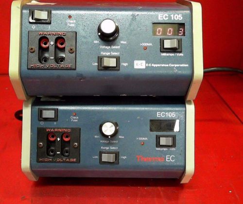 Thermo Electron Corp. EC105 Electrophoresis Power Supply *Lot Of Two*
