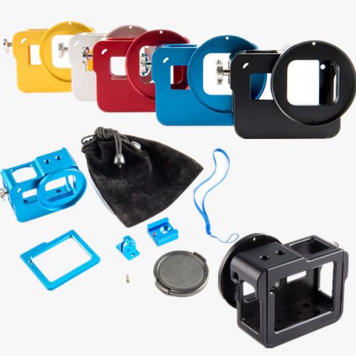 Aluminum Alloy Housing Shell Protective Cage with Screw for GoPro HERO 5