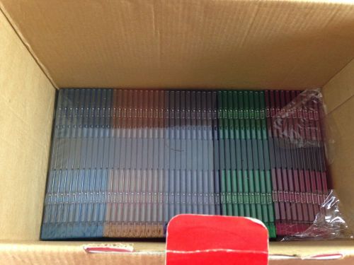 Staples 62 Slim Assorted Color CD/DVD Jewel Cases New Other