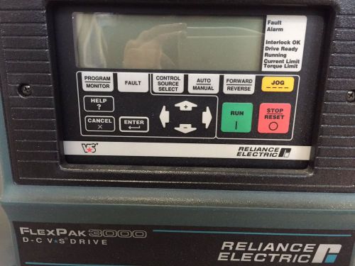 Reliance DC Drive W/Motor 10HP. See note about concerns