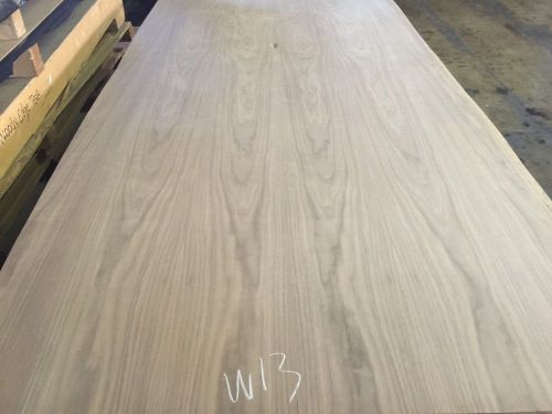 Wood Veneer Walnut 49x98 1 Piece 20Mil Paper Backed &#034;EXOTIC&#034; FEN W13