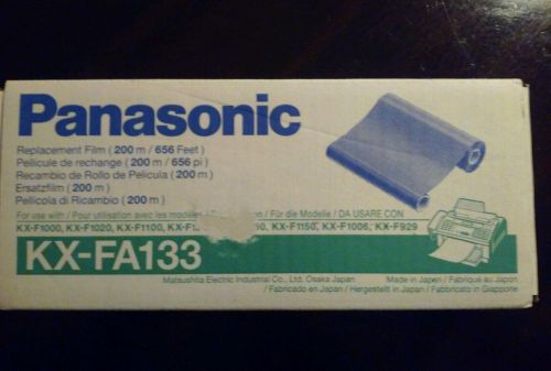 NEW Sealed Box Panasonic KX-FA133 Replacement Film