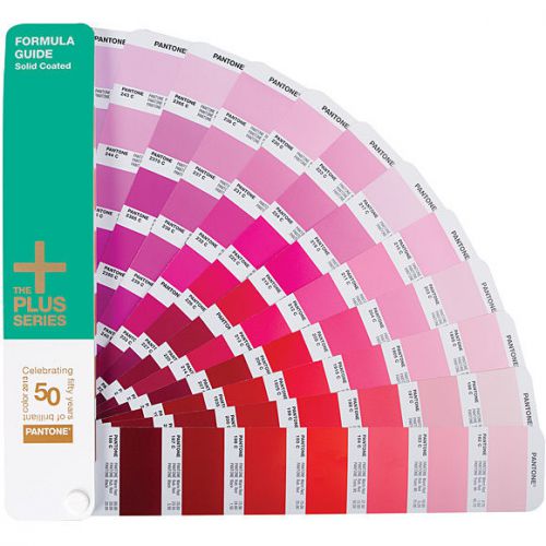 PANTONE PLUS FORMULA GUIDE SOLID (50TH ANNIVERSARY) COATED BOOK ONLY (GP1401)