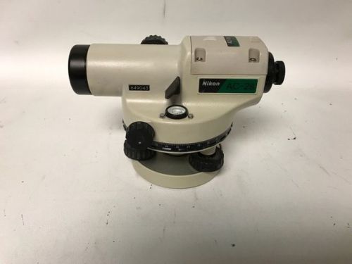 Nikon ac-2s 24 power magnification auto level in case for sale