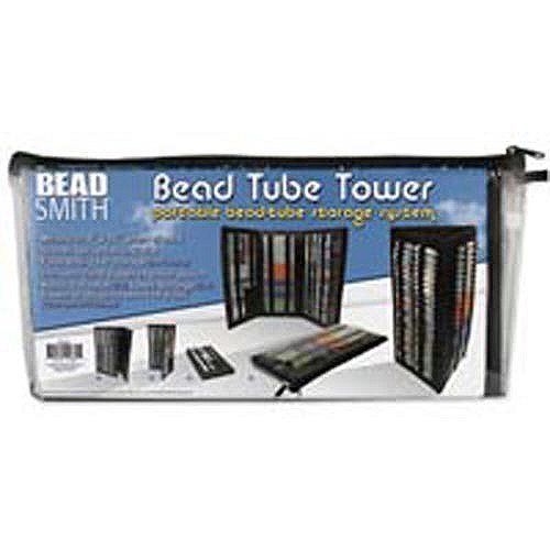 Bead Tube Tower (Holds Round Tubes) Black Btw1 Beadsmith New