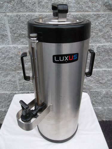 Fetco Luxus stainless thermoproved 1.5 Gal dispenser Model# TPD-15 urn airpot