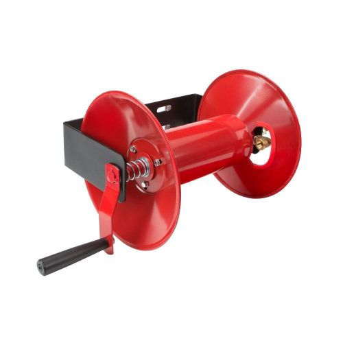 Air hose reel 100 ft. hand crank tekton compressor wall mount accessory storage for sale