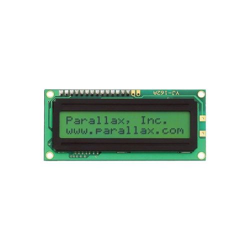 LCD Character Display Modules &amp; Accessories 2x16 Serial LCD Backlit