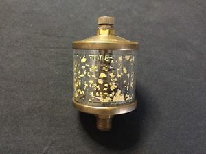 Antique Brass  Oiler GAST MFG CO. Hit Miss Engine Steam Stationary