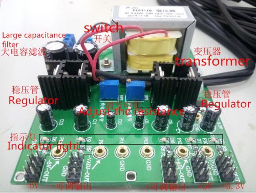 220V to ± 5V 3.3V DC power supply voltage regulator module
