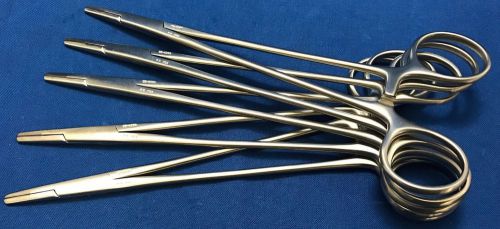 Codman 7 1/4&#034; Classic Plus Needle Holders - Reference: 92-6322 - Lot of 5