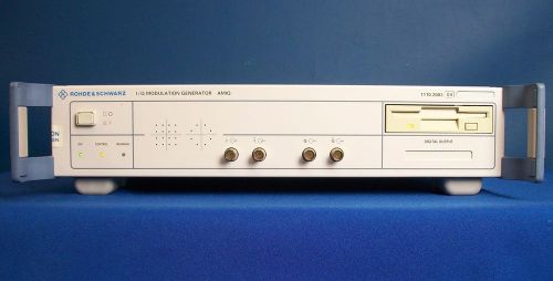 Rohde and Schwarz R&amp;S AMIQ04 IQ Modulation Generator,100 MHz,opts: B2/K11/K16/19