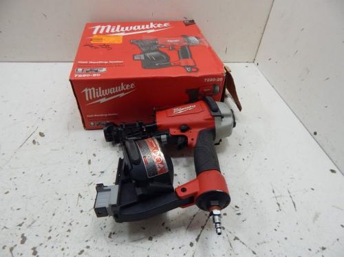 Milwaukee 722020 pneumatic powered coil roofing nailer tool 551170 d22 for sale