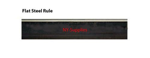 Flat steel rule 2pt 0.937&#034; height, 39.37&#034; long, die cutting steel rule - 10 pcs for sale