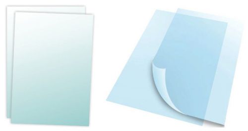 22&#034; x 28&#034; Inch Clear Overlay Lens for Bulletin Holder Poster Sign Stand 1 Pair