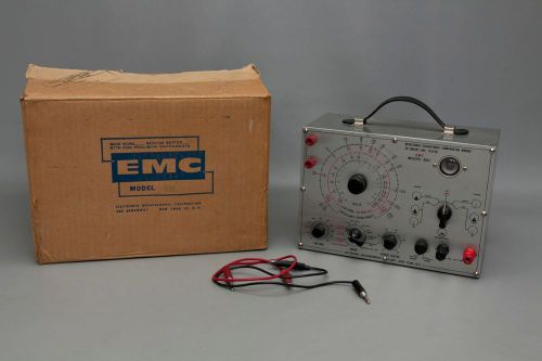 Emc model 801 resistance-capacitance-comparator bridge in circuit cap tester for sale