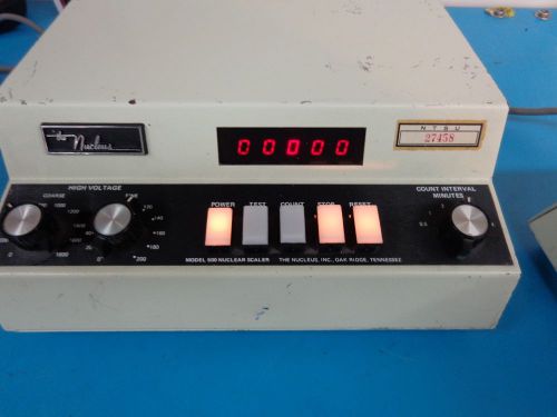 The Nucleus  Model 500  Nuclear Scaler  Voltage  Timer