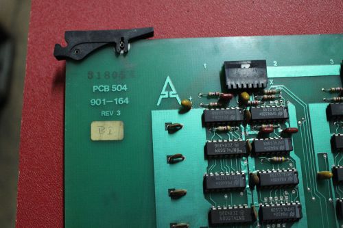 Anilam Crusader Series M PCB 504 901-164 CNC Control Board  Rev 3 Black Board