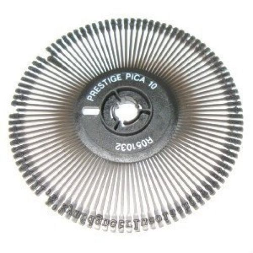 Swintec Typewriter Printwheel Prestige Pica 10 Compatible