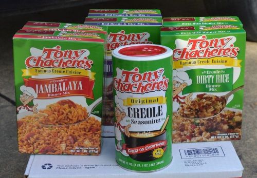 6 Box Tony Chacheres Creole Red Beans &amp; Rice + Jamalaya + Dirty Rice + Seasoning