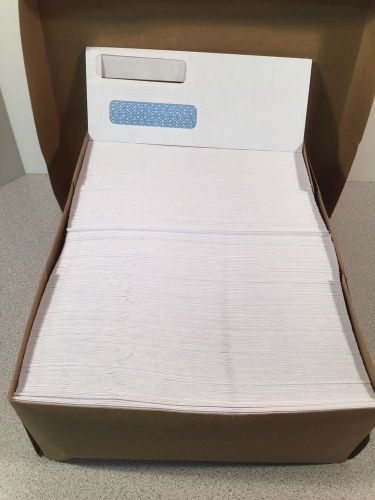 Box of 480 Intuit #229 Business Double Window Self-Seal SECURITY ENVELOPES (S)