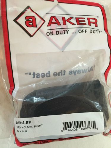 Aker A564-BP  Black Plain Silent Key Holder
