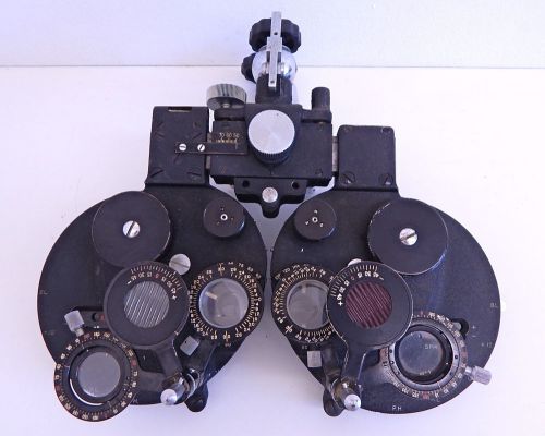 Bausch &amp; Lomb B&amp;L Lens Optical Focal Optometry Eye Exam Refractor Phoropter