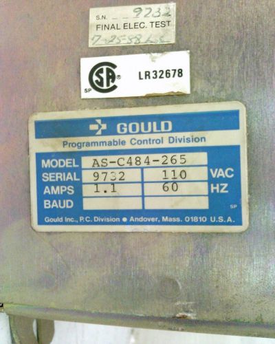 GOULD MODICON AS-C484-265 - ENH2 4K AS-C484-265